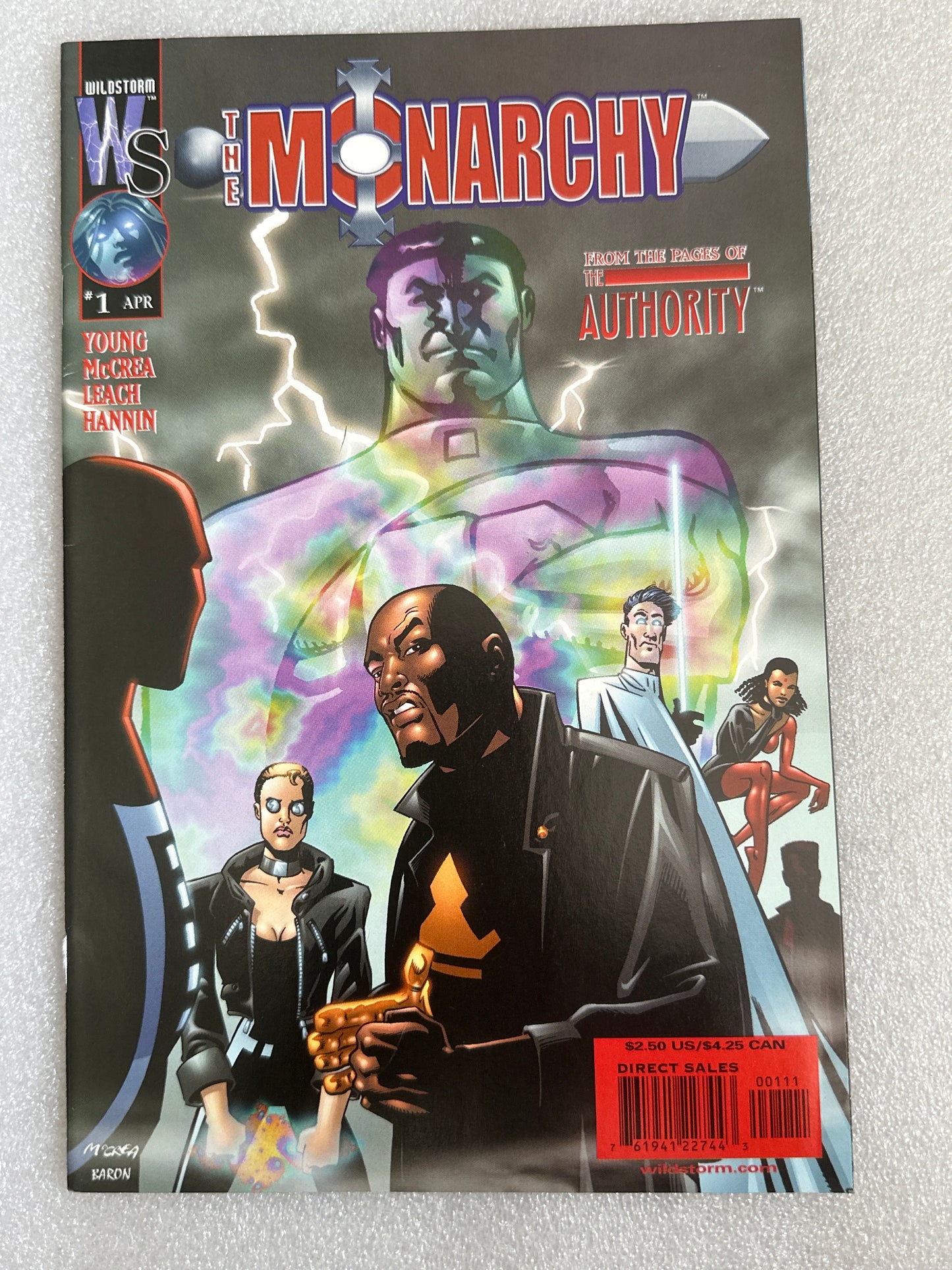 Monarchy #1 Wildstorm 2001