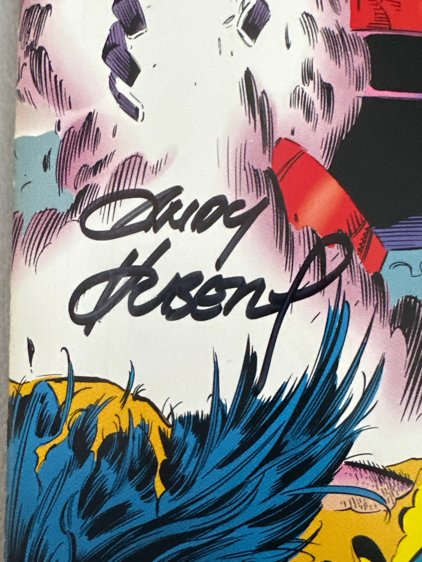 X-Men #25 Signed Andy Kubert Marvel 1993