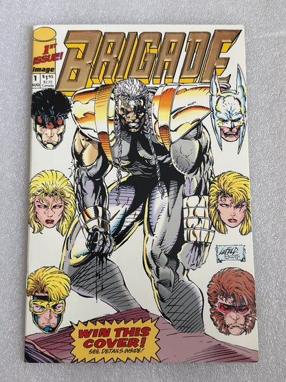 Brigade #1 Gold Foil Image Comics 1992
