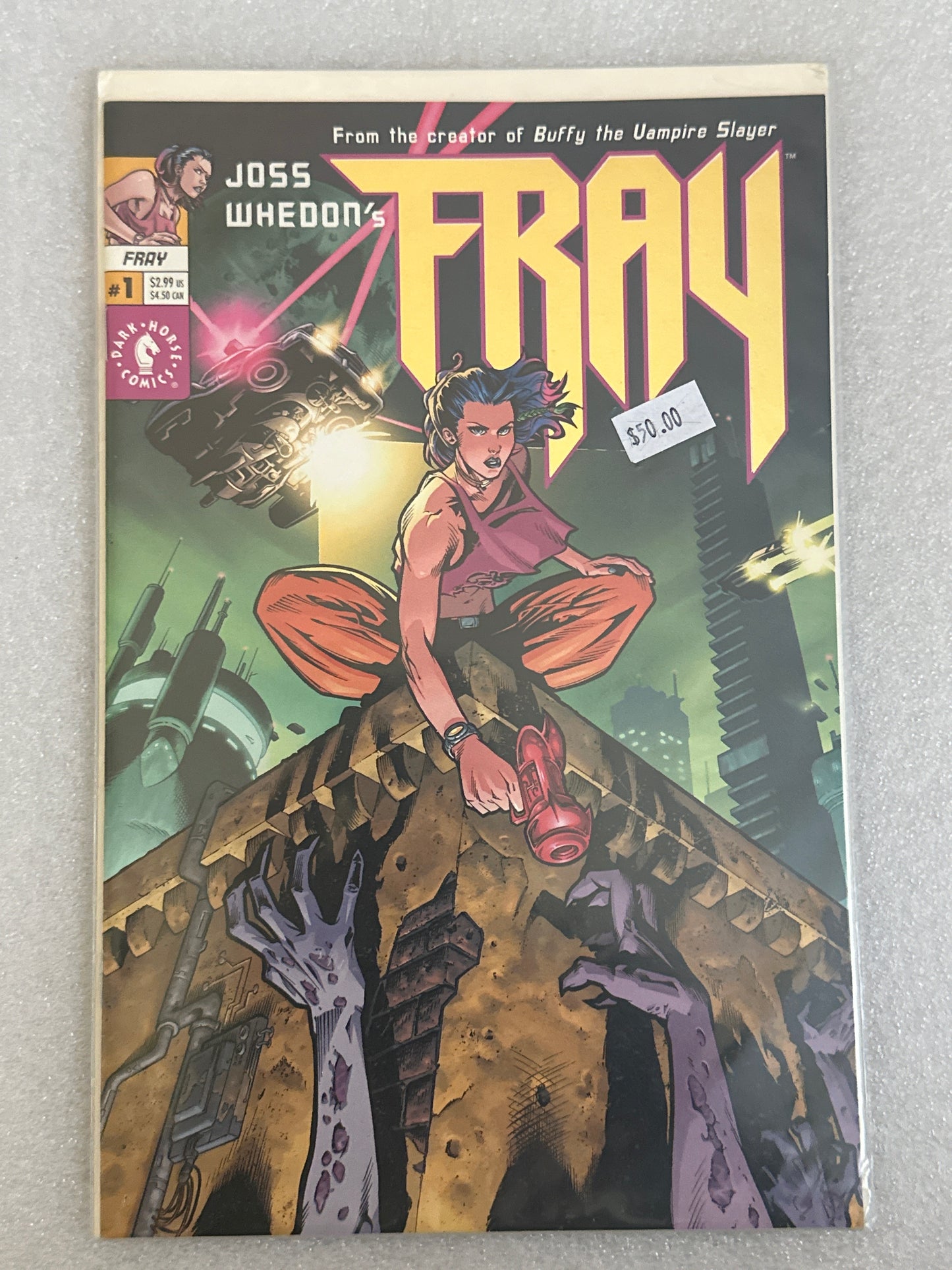 Joss Whedon's Fray DF Gold Foil Edition w/COA Dark Horse Comics 2001