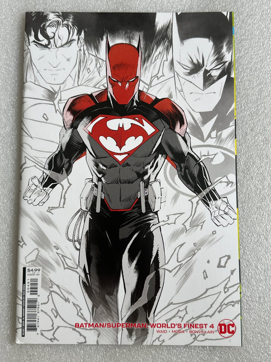 Batman / Superman: World's Finest #4 Secret Drop Variant DC 2022