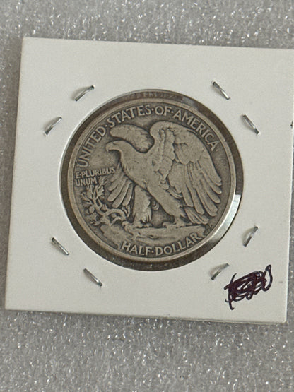 1939 Walking Liberty Silver Half Dollar