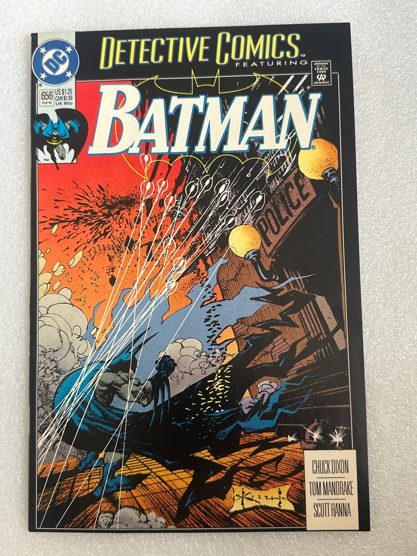 Detective Comics #656 Sam Keith Cover DC 1993
