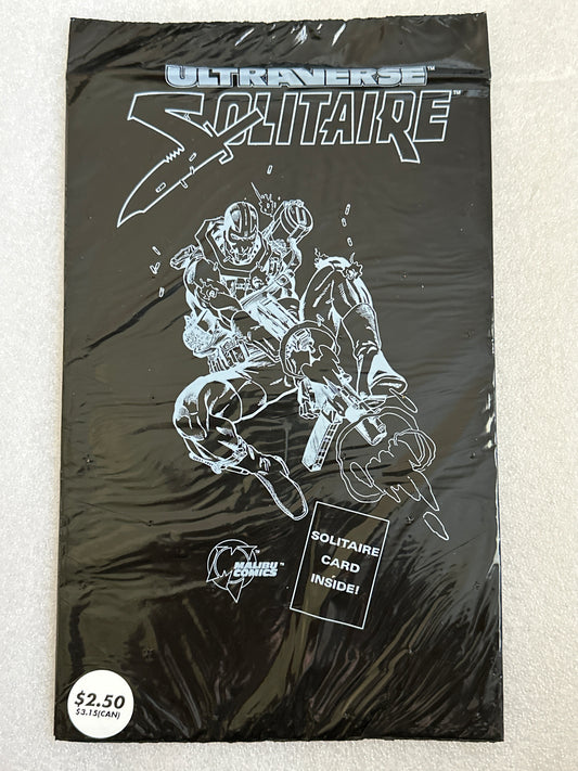 Solitaire #1 Sealed w/card Malibu Comics 1993