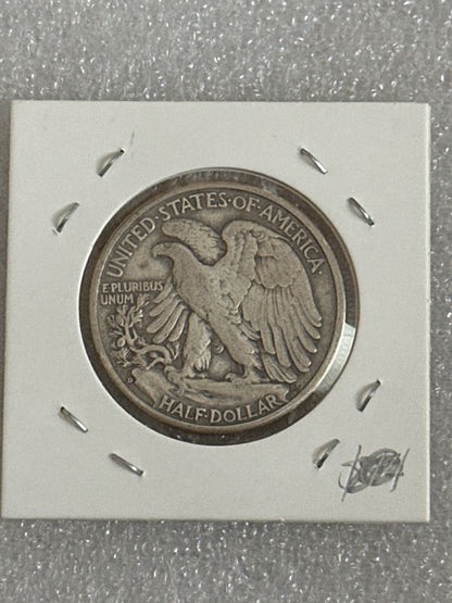 1943 D Walking Liberty Silver Half Dollar