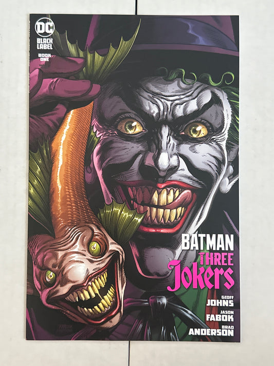 Batman Three Jokers Book One Joker w/Fish Variant Cover DC 2020