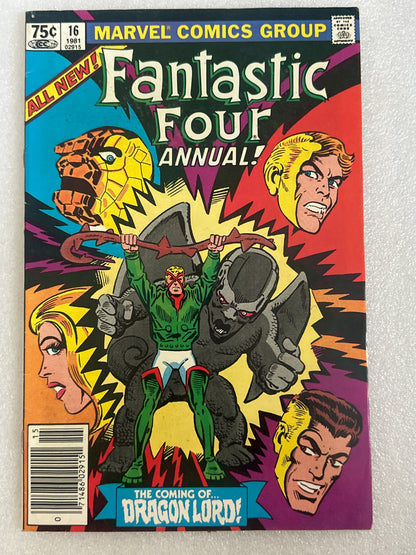 Fantastic Four Annual #16 Marvel 1981