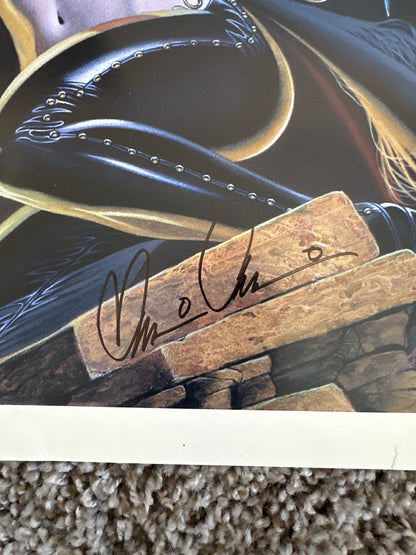 Lady Death Print Signed by Brian Pudilo