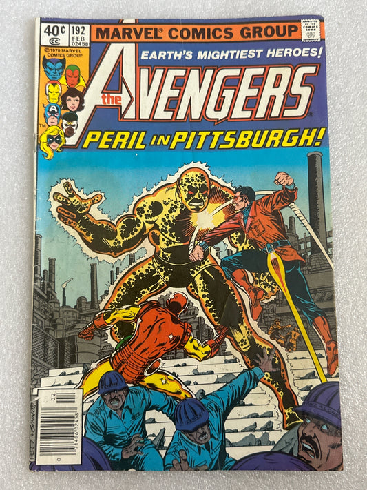 Avengers 192 Marvel 1980