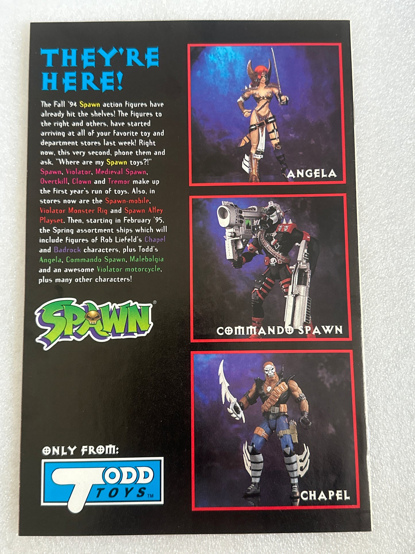 Angela #2 Newsstand Variant Image 1994