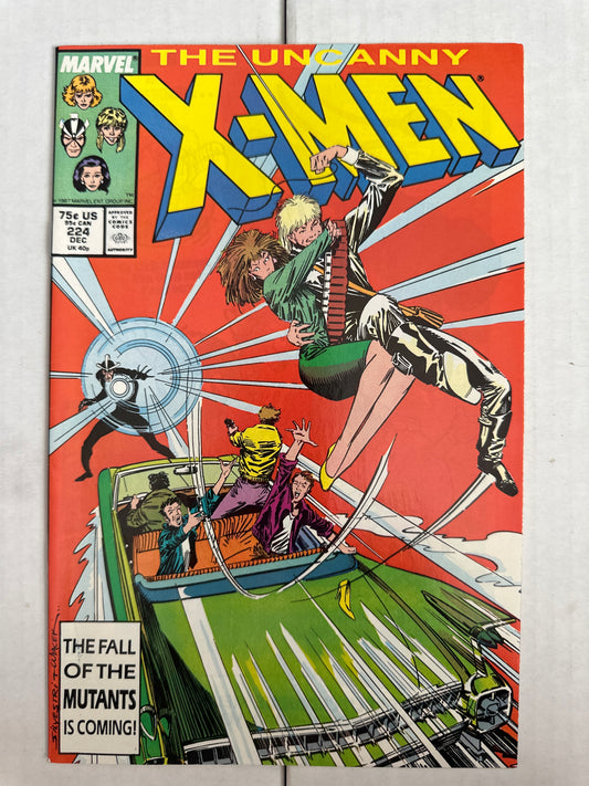 The Uncanny X-Men #224 Marvel 1987