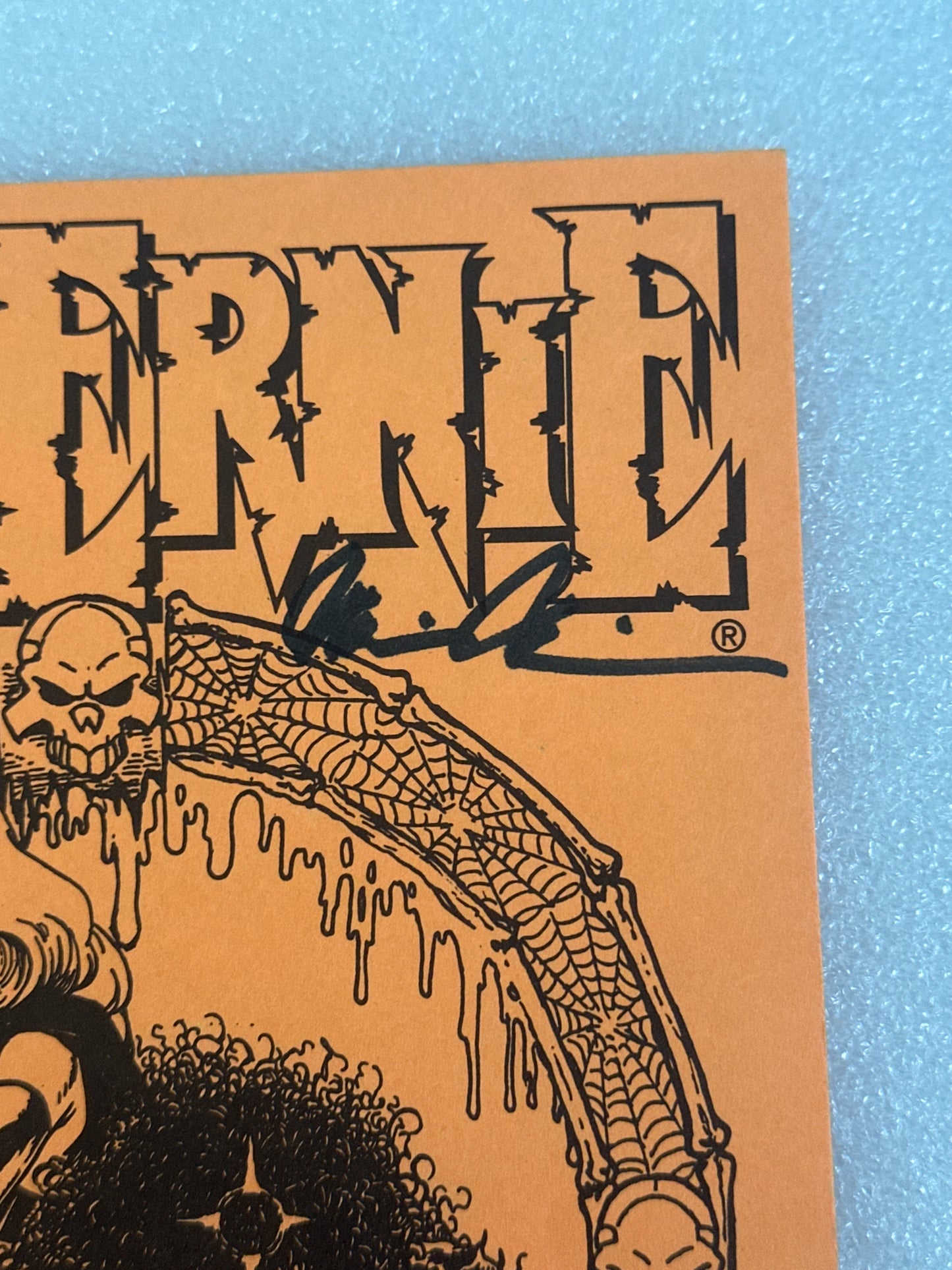 Evil Ernie / Lady Death Ashcan Preview Signed Pulido Chaos! Comics 1994
