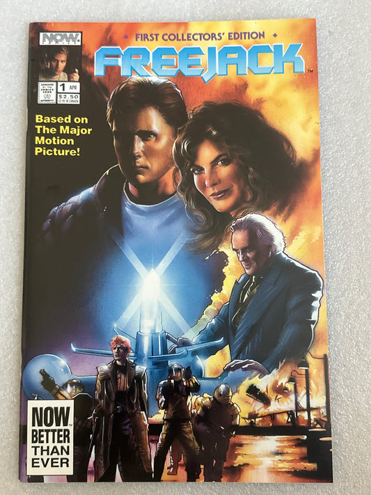 Freejack #1 Now Comics 1992