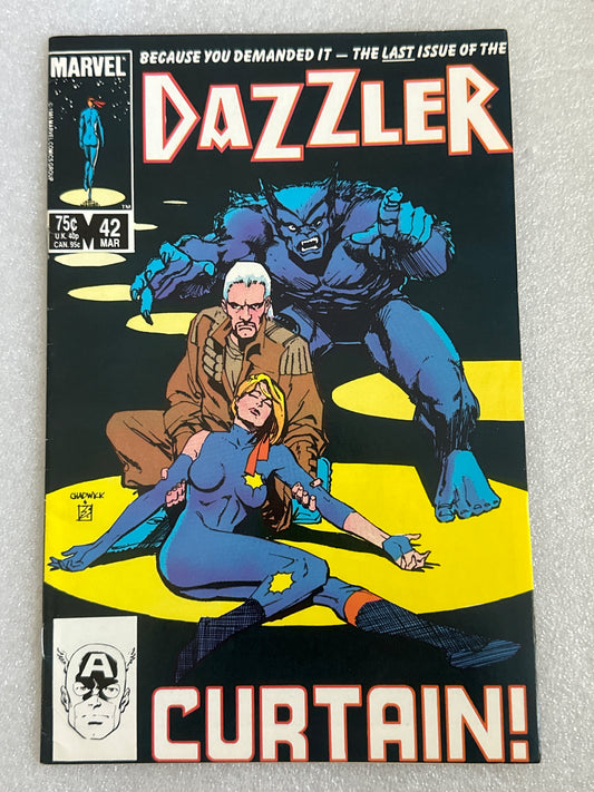 Dazzler #42 Marvel 1986