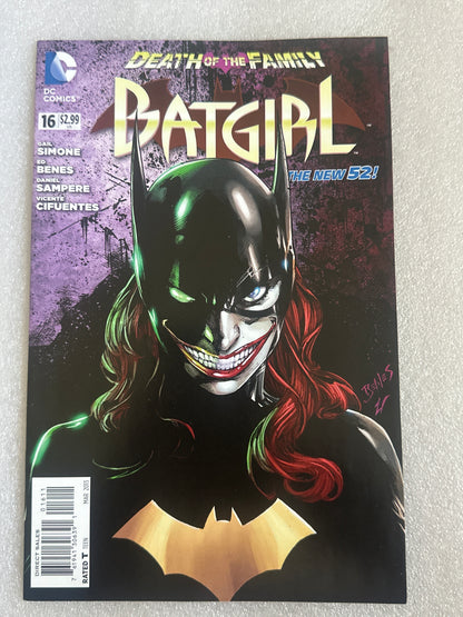 Batgirl #16 New 52 Death of the Family DC 2013