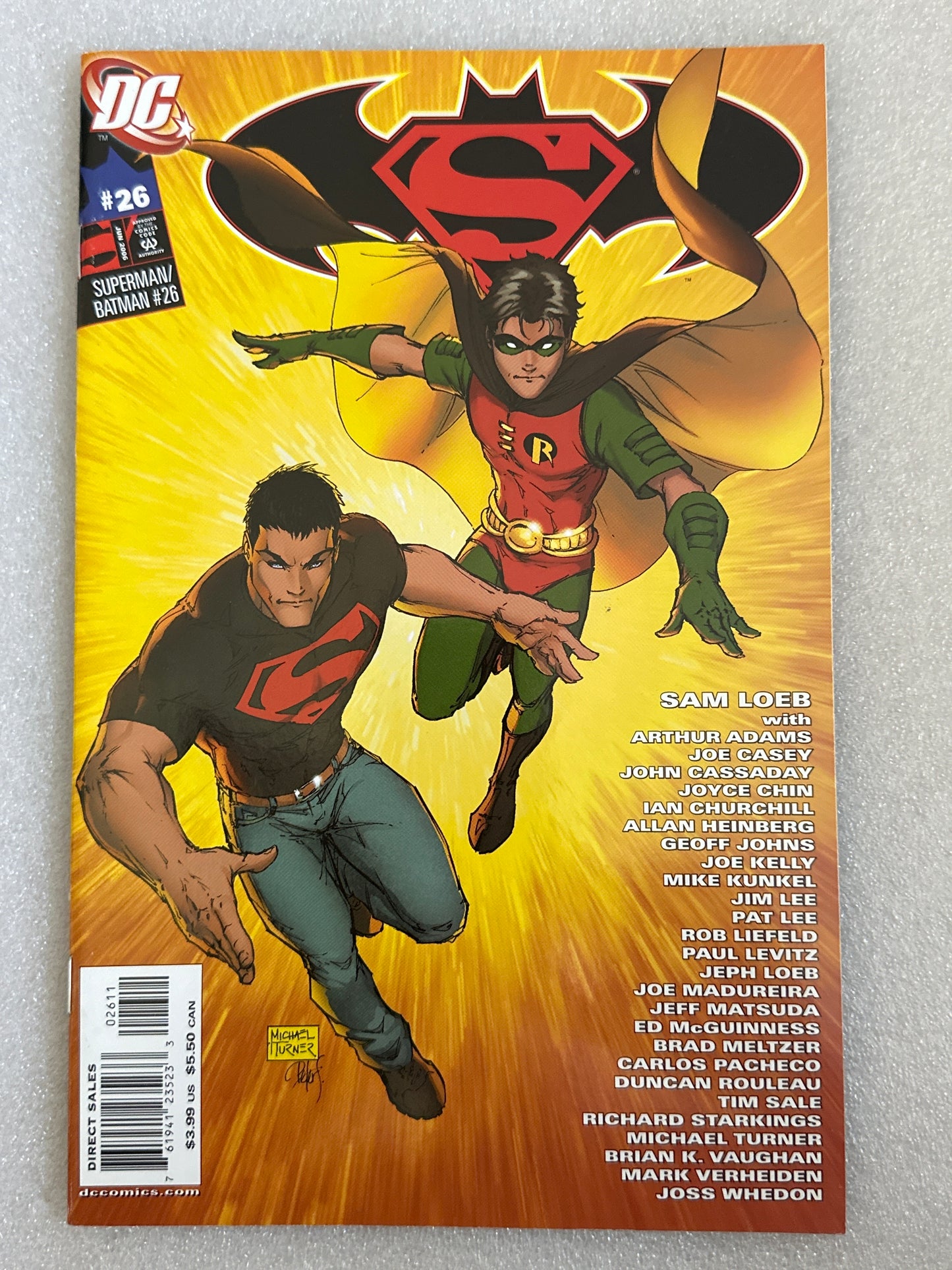 Superman/Batman #26 Michael Turner Cover DC 2006