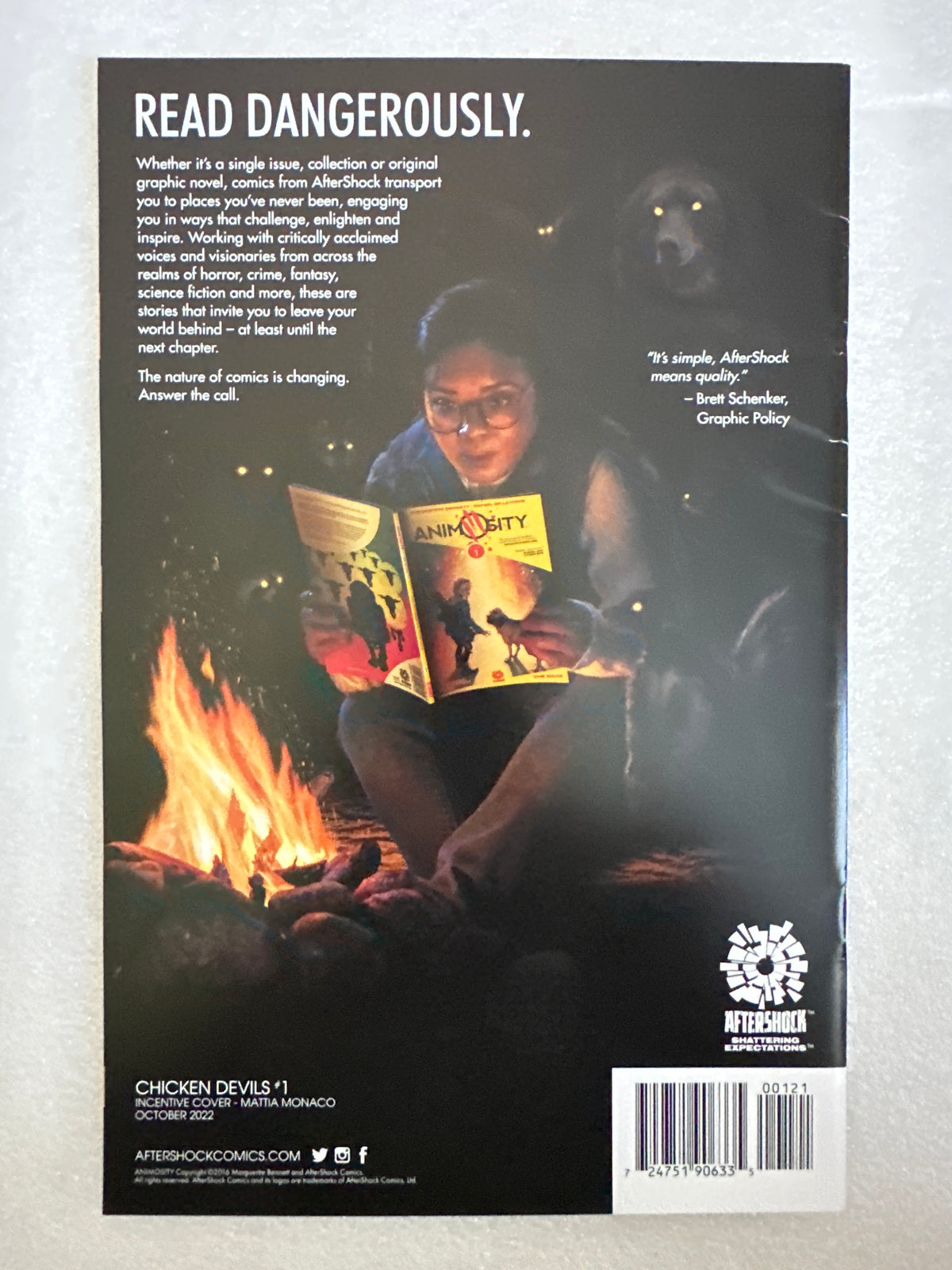 Chicken Devil Mitchy's Meal #1 Variant Cover AfterShock 2022
