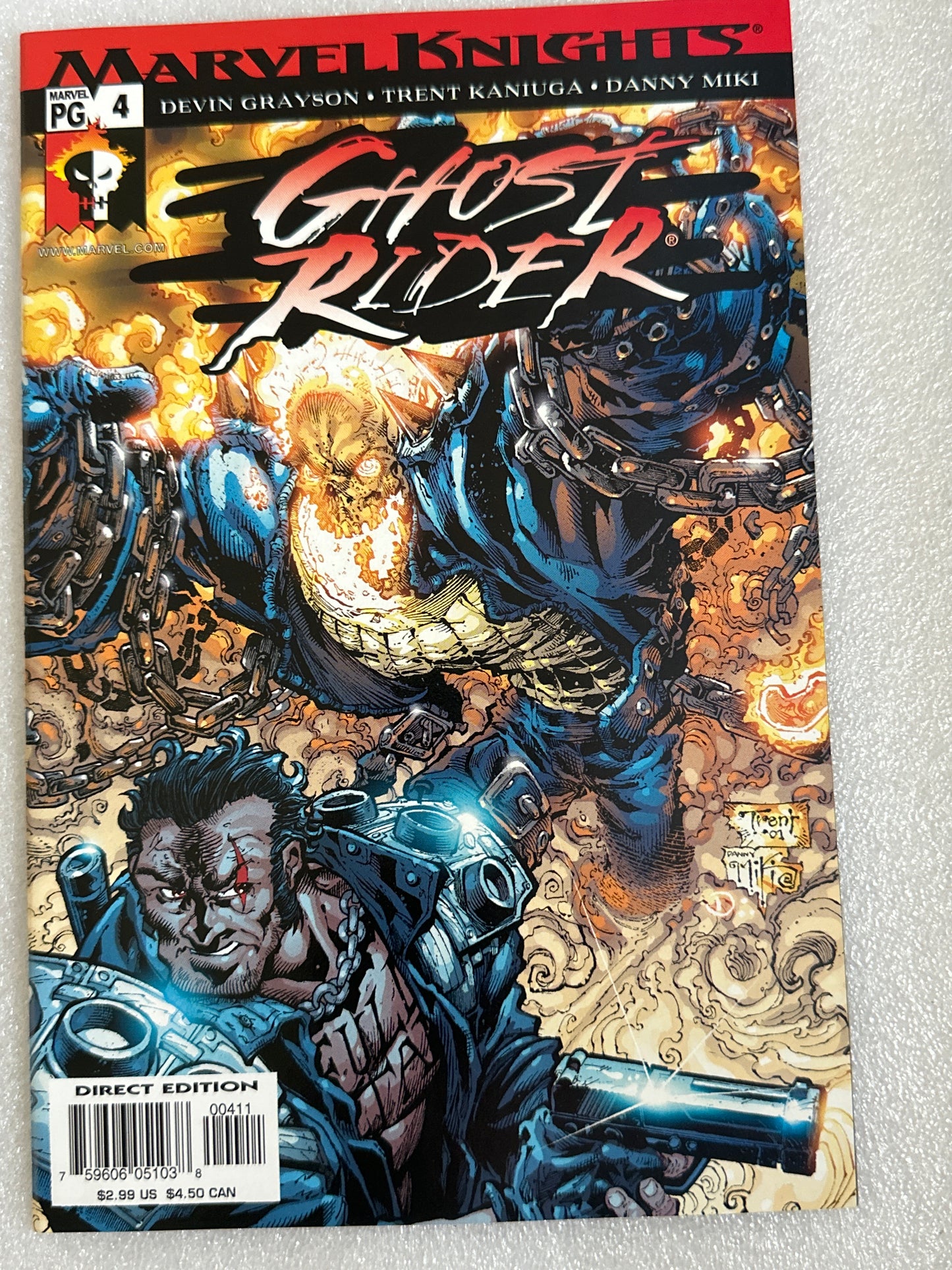 Ghost Rider #4 Marvel Knights Marvel 2001