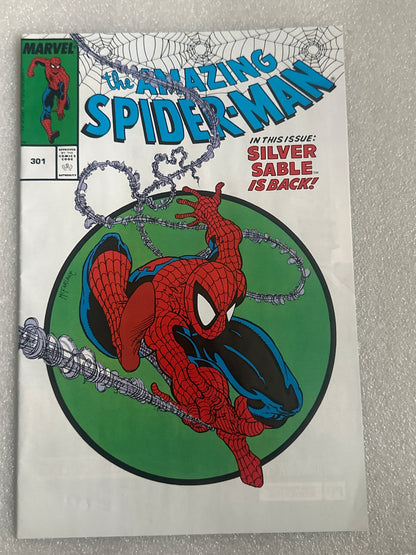 Amazing Spider-Man #301 Toybiz Reprint Marvel 2000