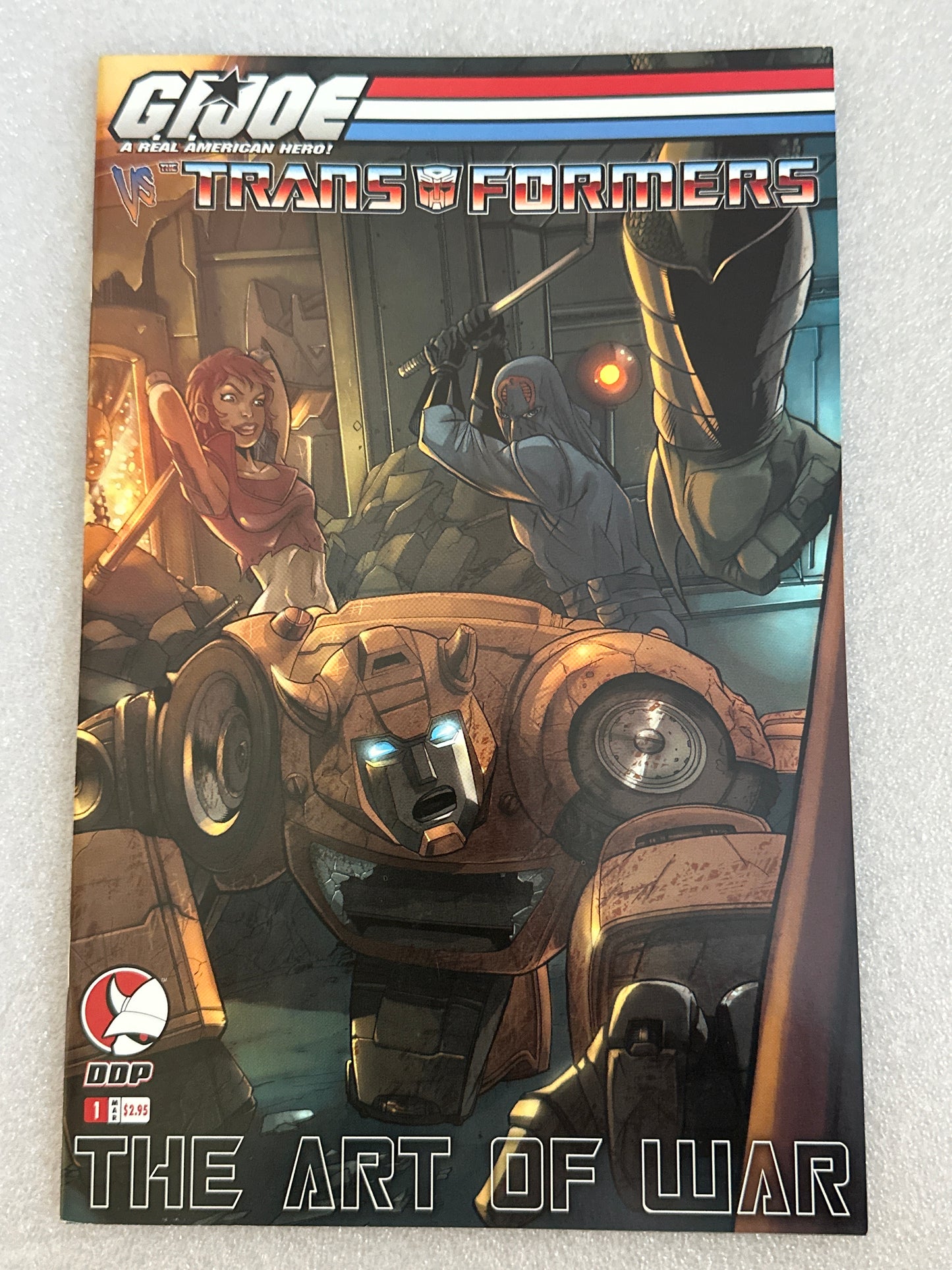 G.I. Joe vs Transformers The Art of War #1 Cover B DDP 2006