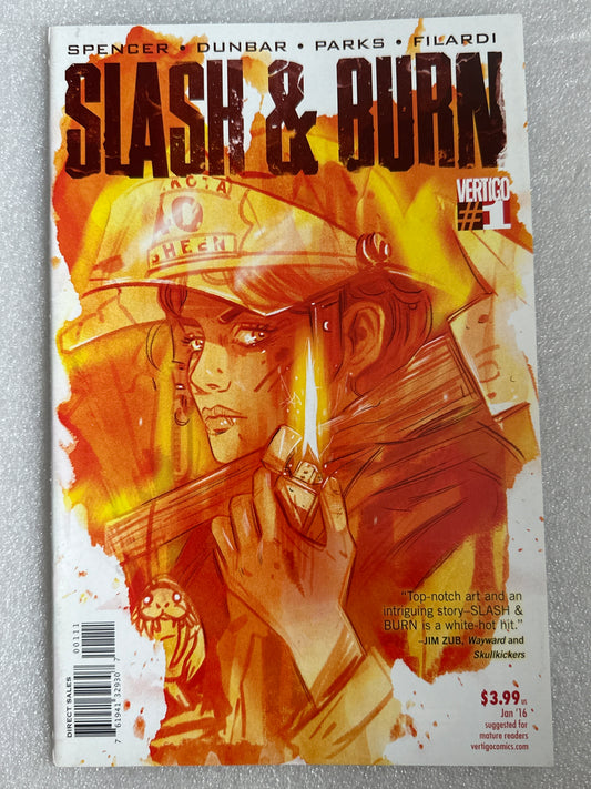 Slash & Burn #1 Vertigo 2016