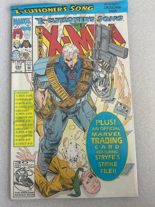 The Uncanny X-Men #294 Marvel 1992