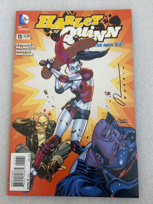 Harley Quinn #15 Variant Signed DC 2015