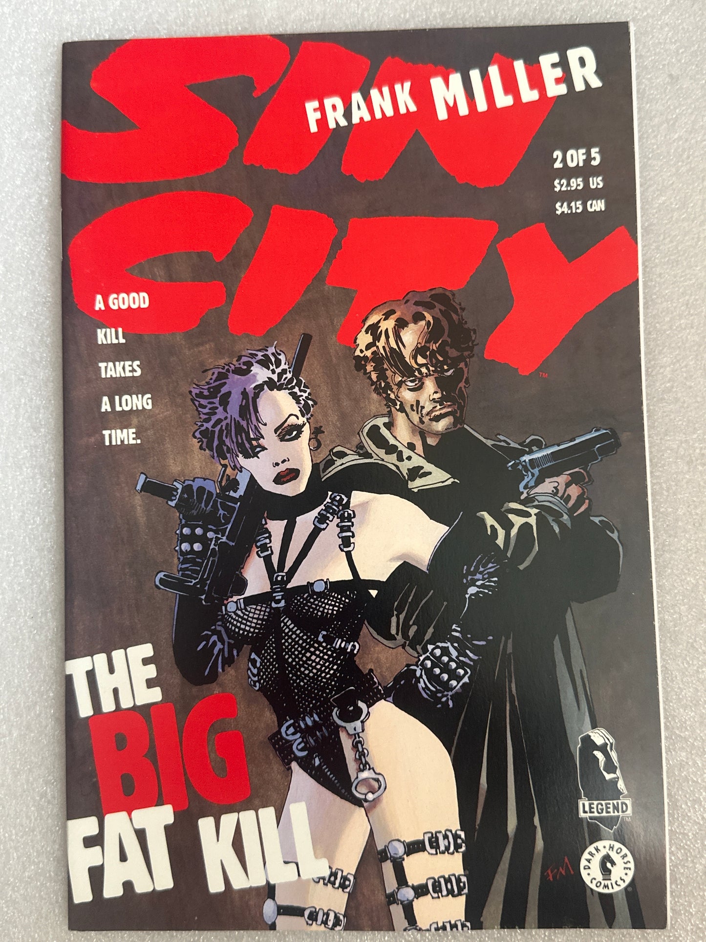 Sin City The Big Fat Kill #2 Dark Horse Comics 1994