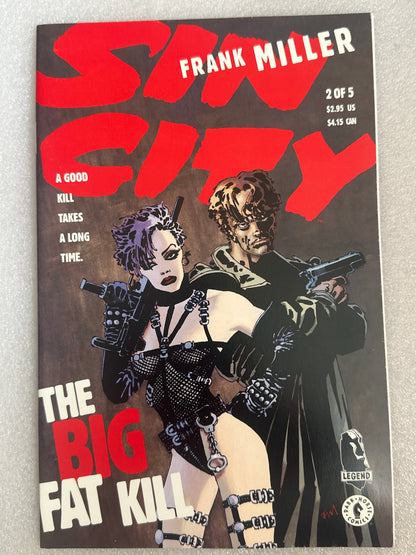 Sin City The Big Fat Kill #2 Dark Horse Comics 1994