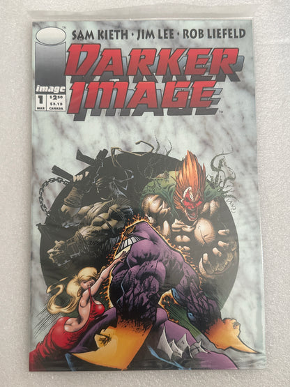 Darker Image #1 Sealed w/Maxx Card Image 1993