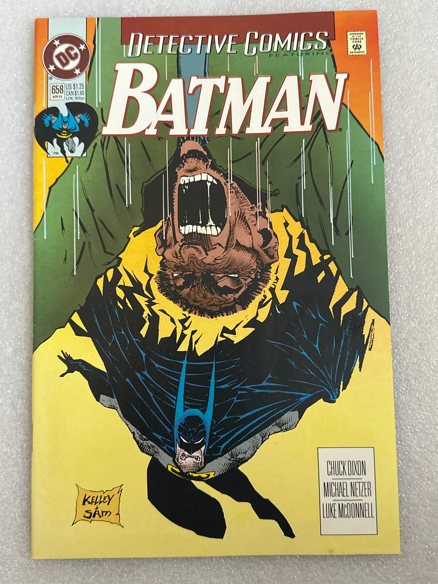 Detective Comics Batman #658 Keith & Kelley Cover DC 1993