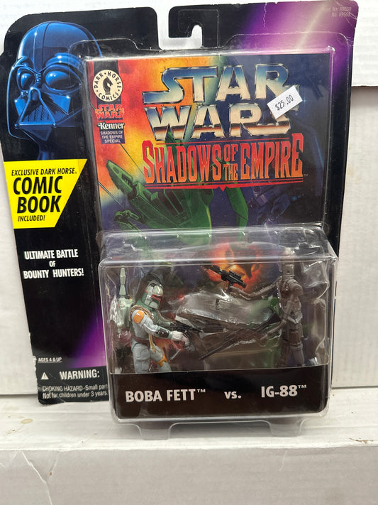 Star Wars Shadow of the Empire Special Comic & Figures