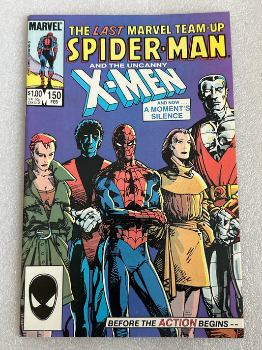 Marvel Team-Up Featuring Spider-Man & X-Men #150 Marvel 1985
