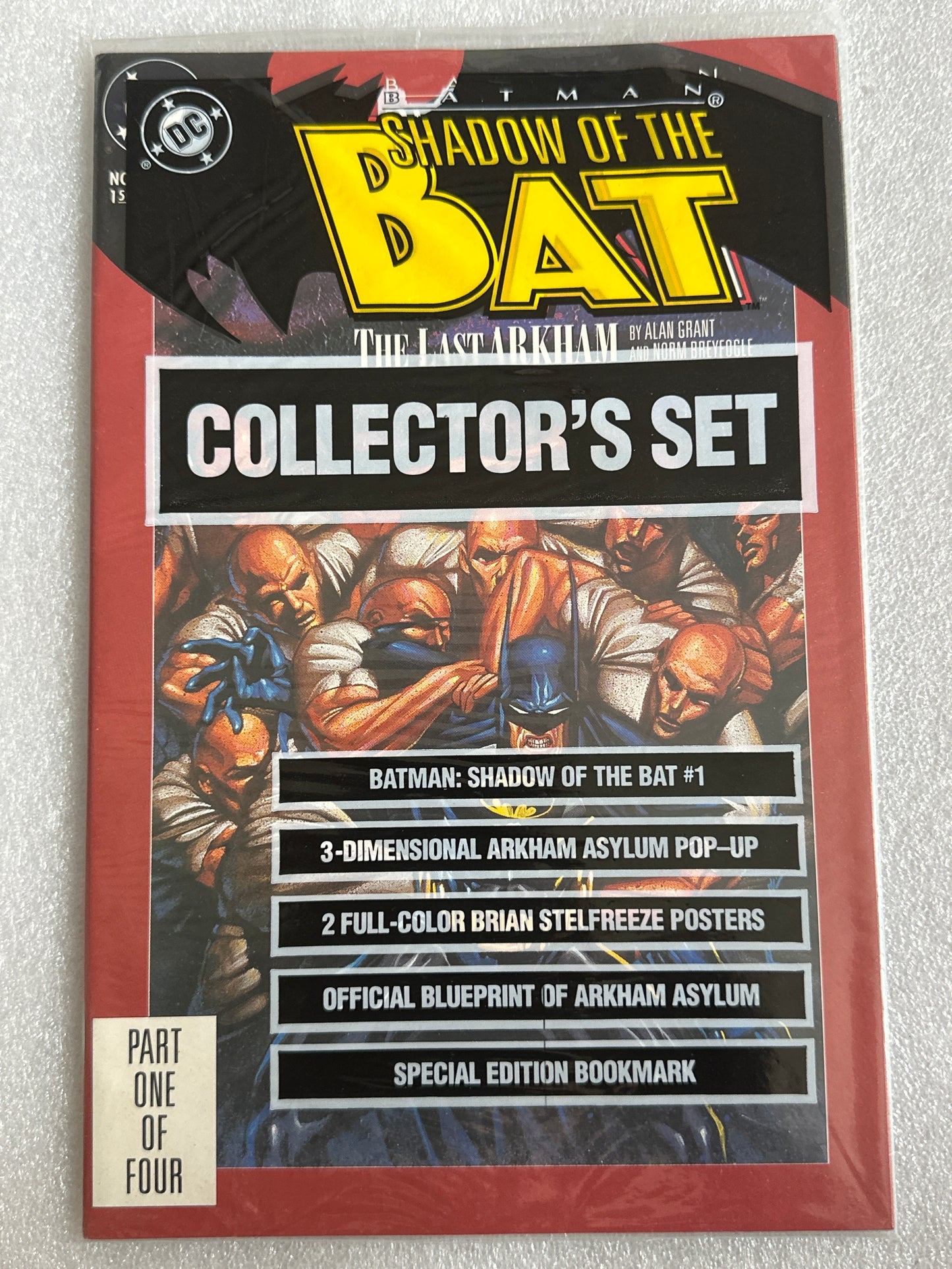 Batman Shadow of the Bat #1 Sealed w/poster DC 1992