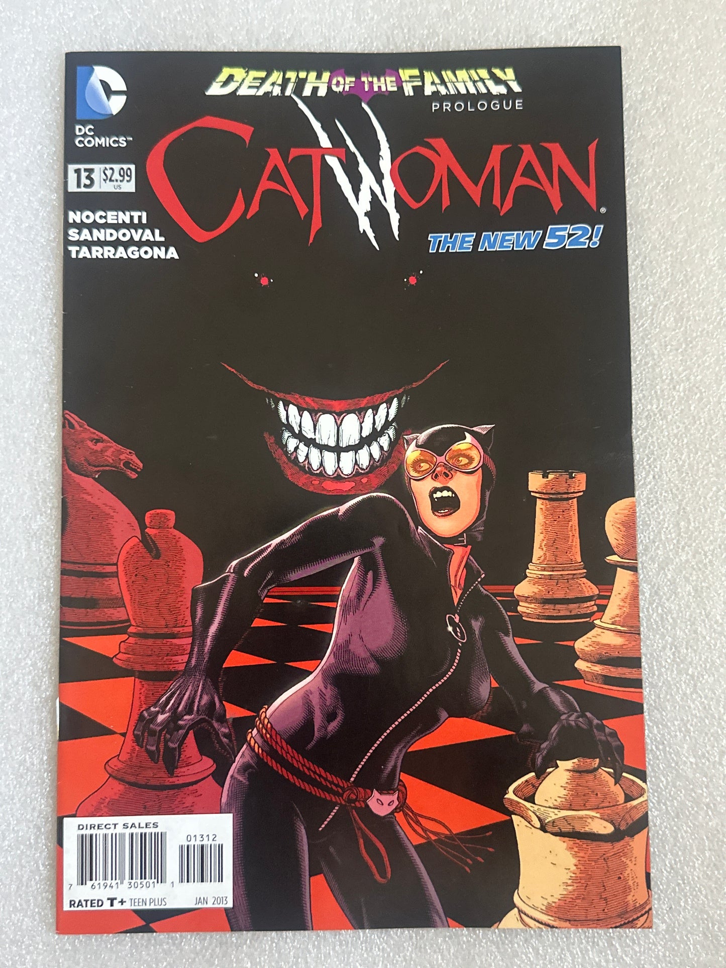 Catwoman #13 New 52 Death of the Family DC 2013