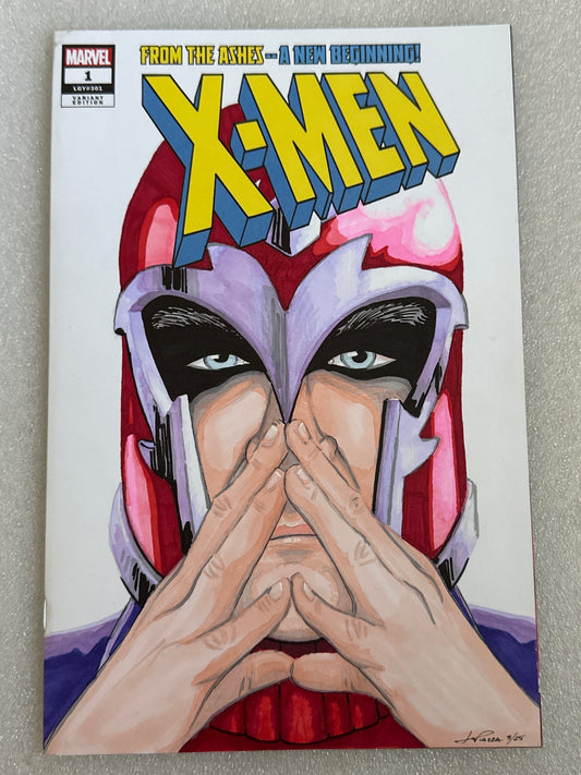 X-Men #1 Original Sketch Cover Marvel 2024
