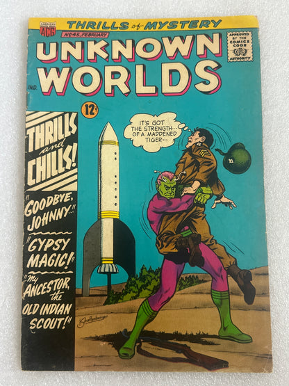 Unknown Worlds #45 American Comics Group 1965