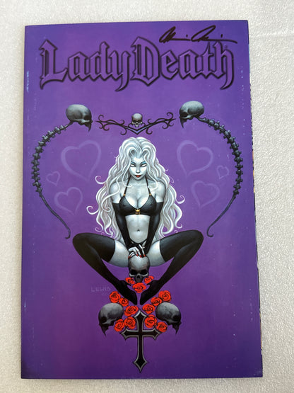 Lady Death: Love Bites #1 Premium Edition Signed by Bulido Chaos Comics 2001