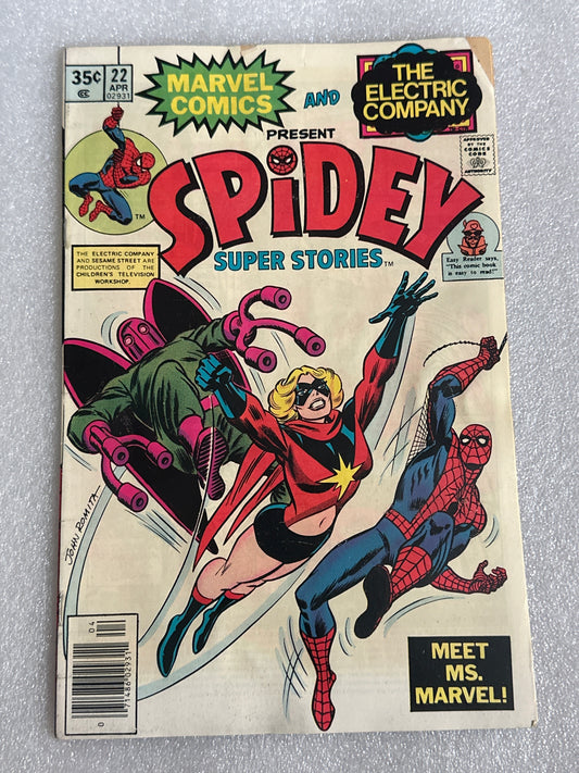 Spidey #22 Marvel 1977