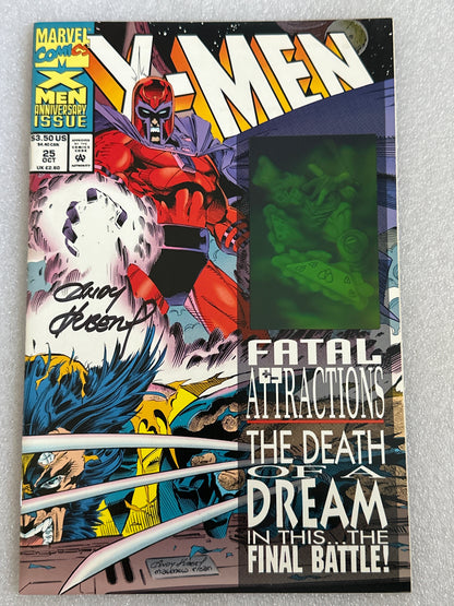 X-Men #25 Signed Andy Kubert Marvel 1993