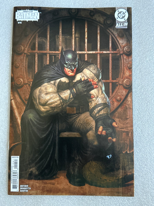 Absolute Batman #19 1:25 Olivetti Variant DC 2026