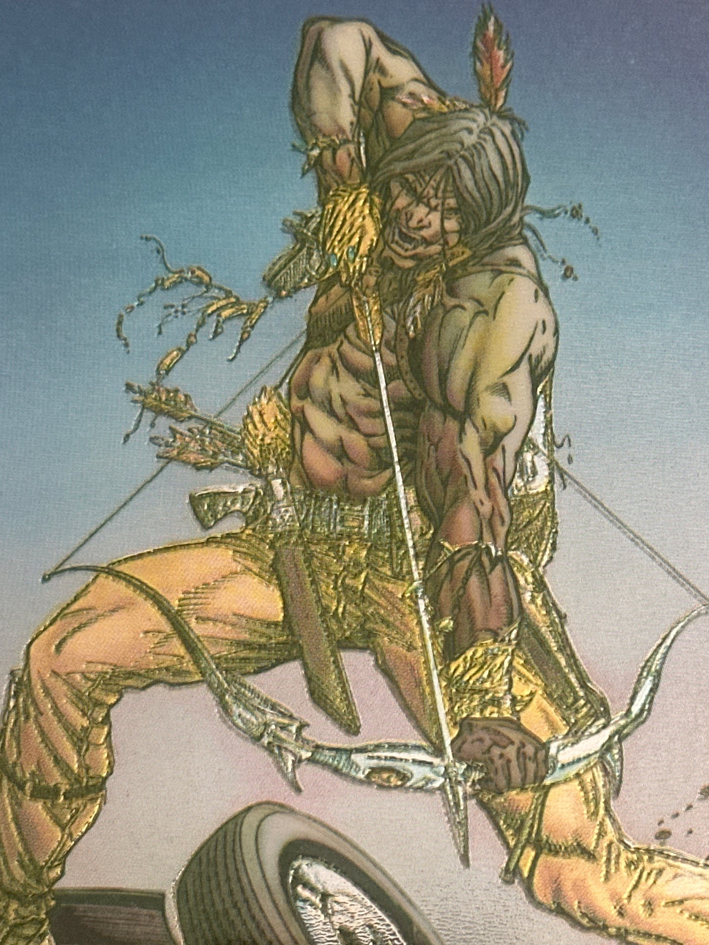 Turok Dinosaur Hunter #1 Gold Error Chromium Valiant 1993