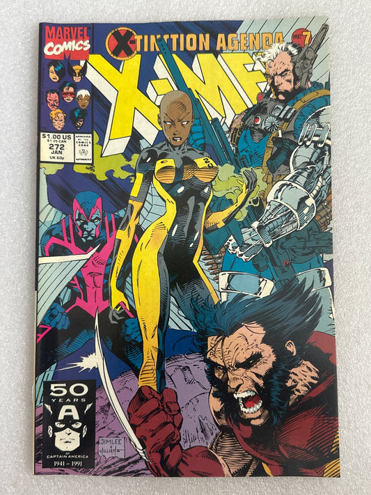 The Uncanny X-Men #272 Marvel 1991