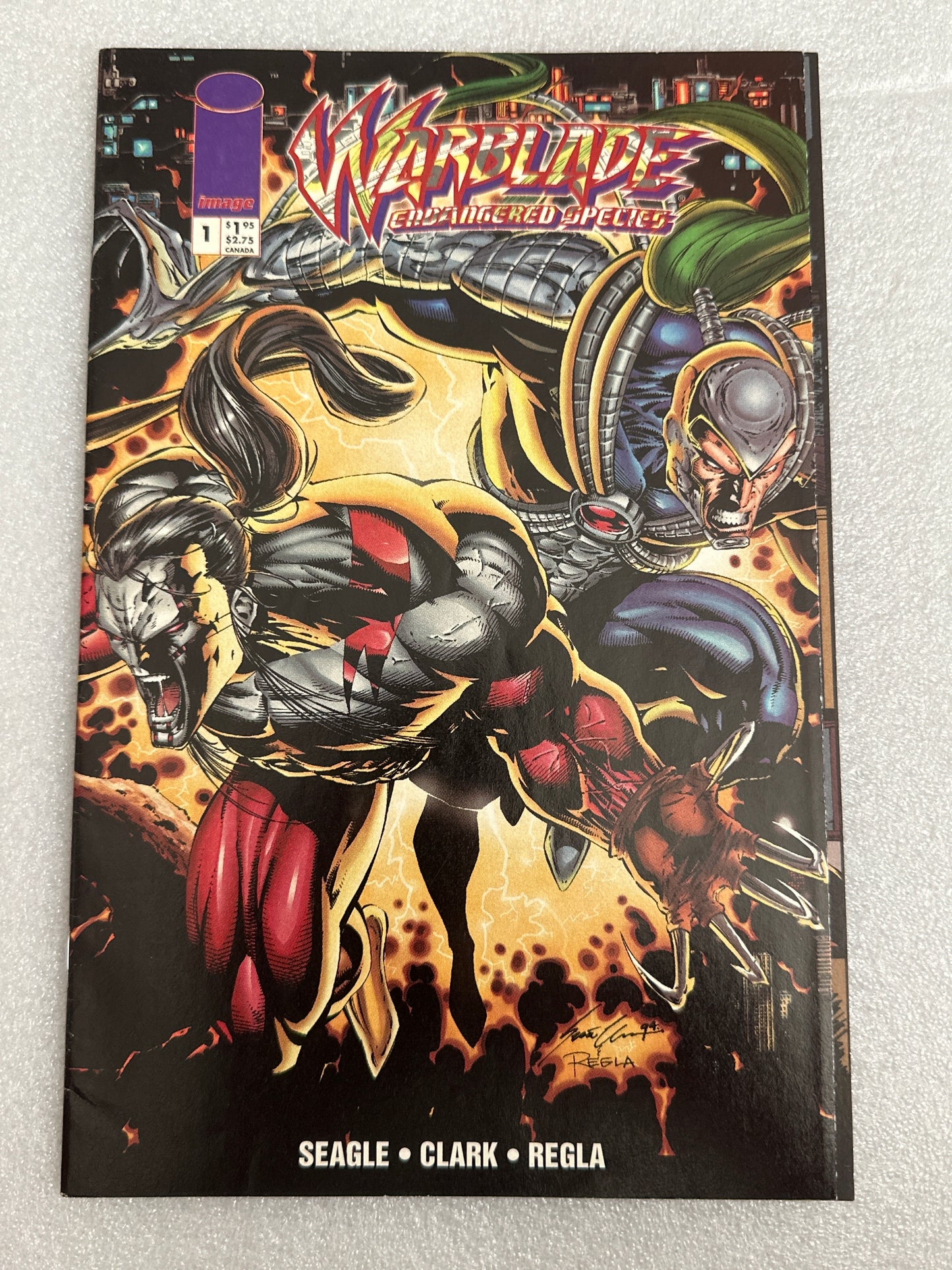 Warblade #1 Image 1995