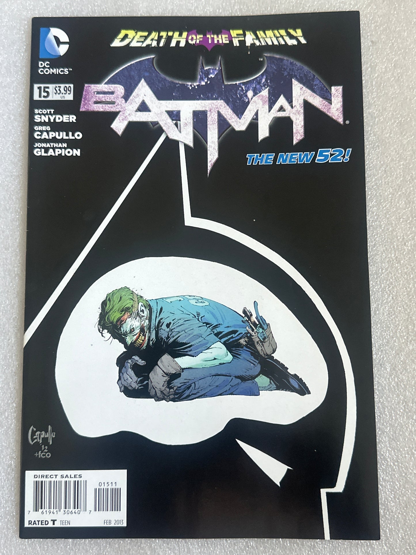 Batman #15 New 52 Death of the Family DC 2013