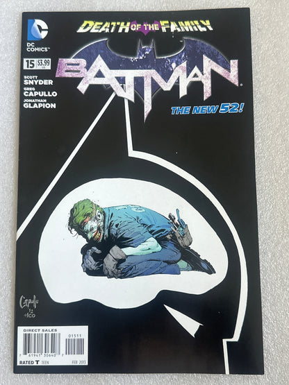 Batman #15 New 52 Death of the Family DC 2013