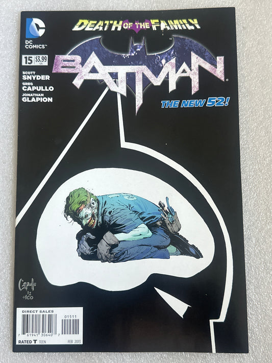 Batman #15 New 52 Death of the Family DC 2013