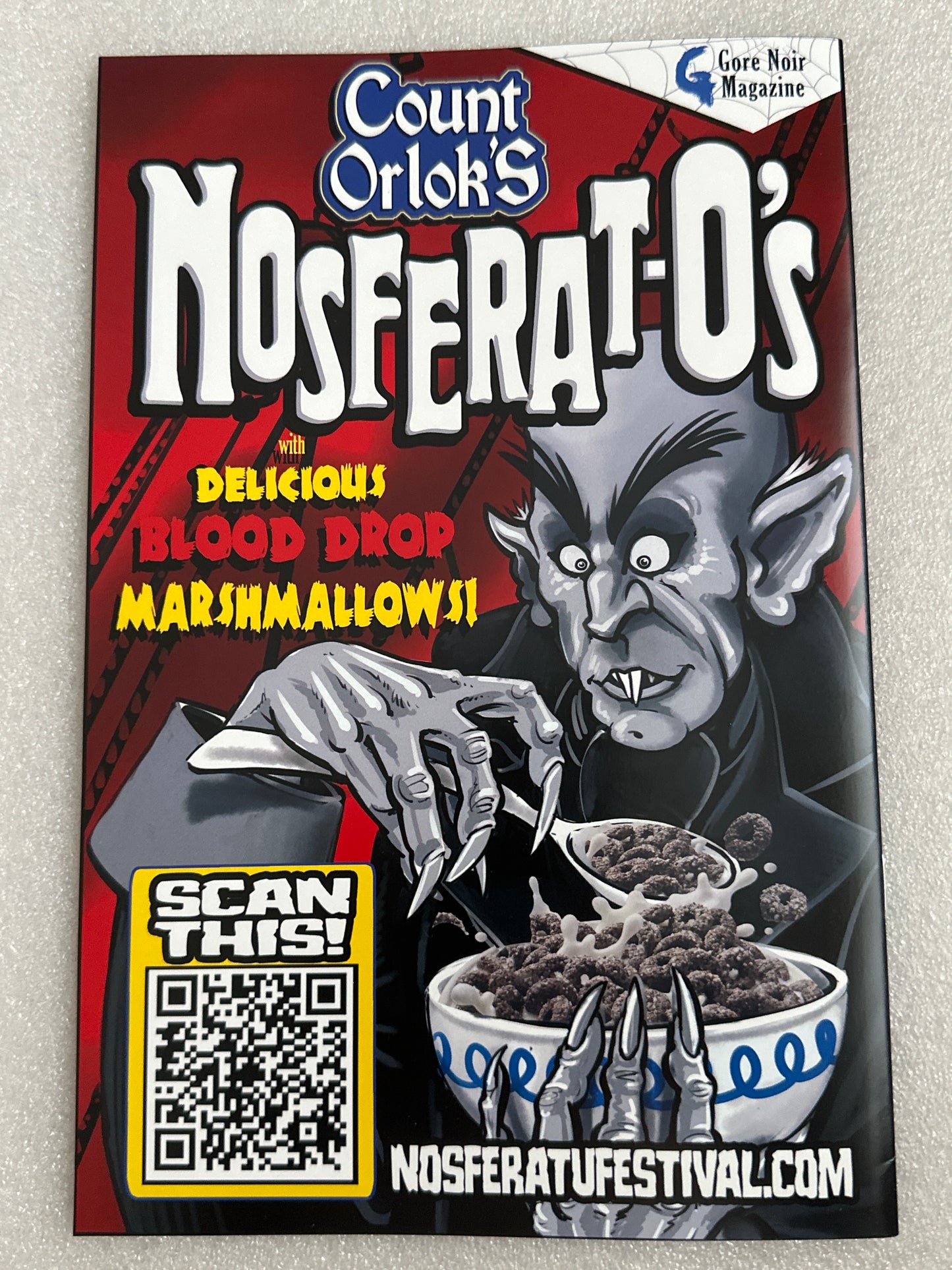 Gore Noir #1 Nightmare on Elm Street Comic Size Issue