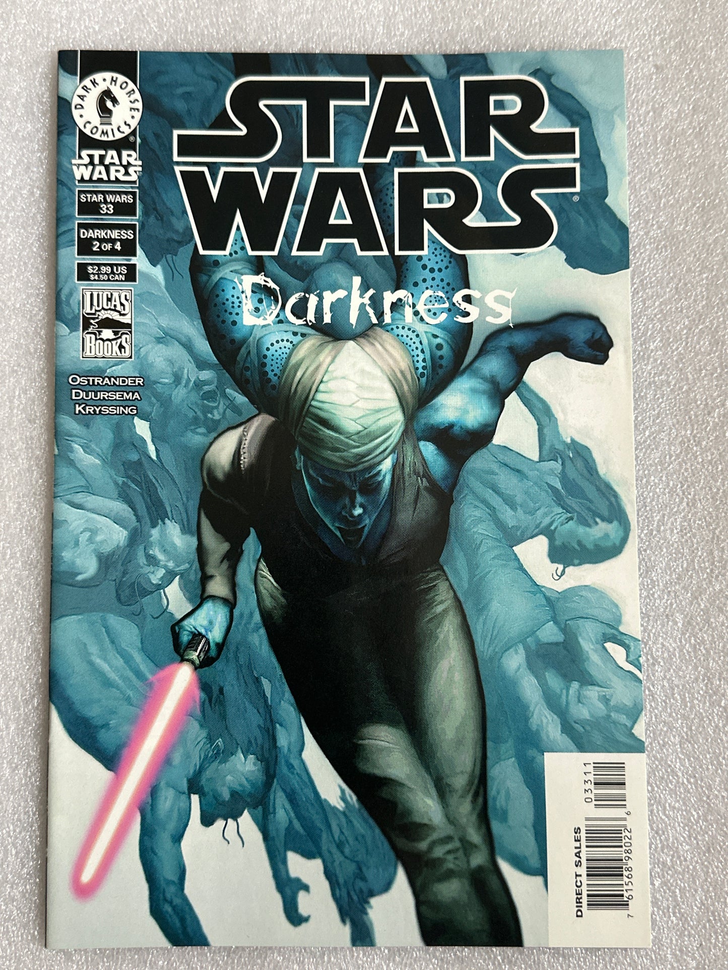 Star Wars #33 Darkness Part 2 Dark Horse 2001