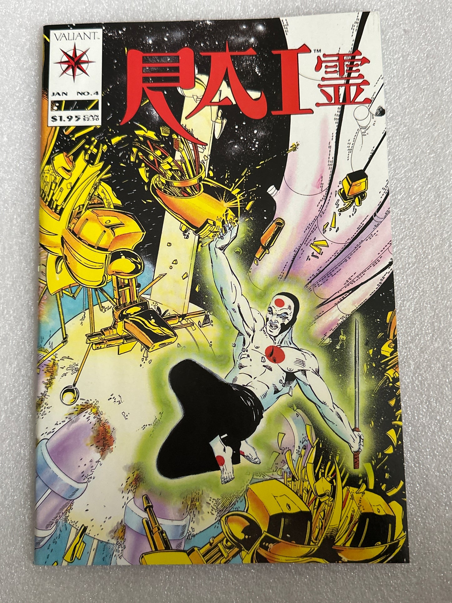Magnus Robot Fighter #8 / Rai #4 Valiant 1992